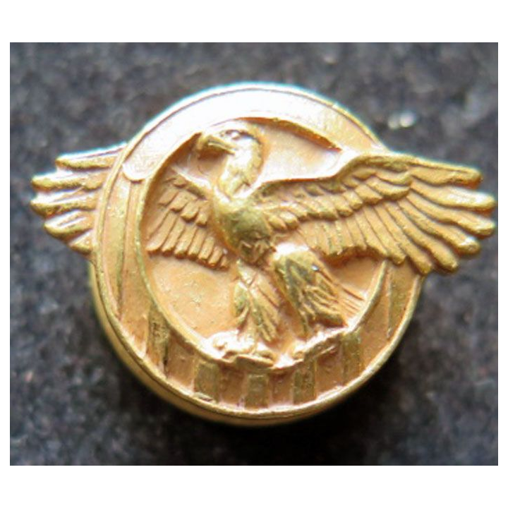 Boutonnière d'aigle aux ailes déployées largeur 1,8 cm