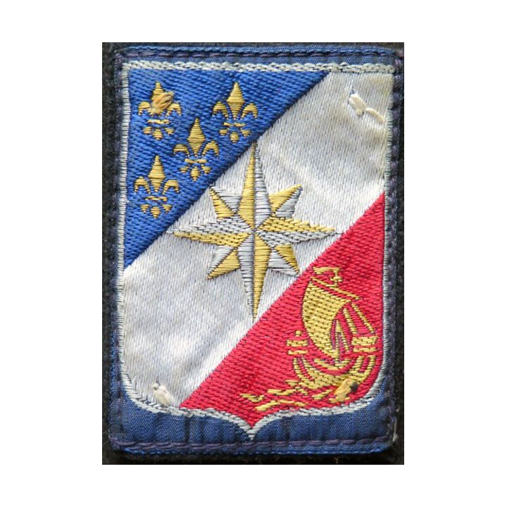 3° CA : insigne tissu du 3° Corps d'armée avec crochets