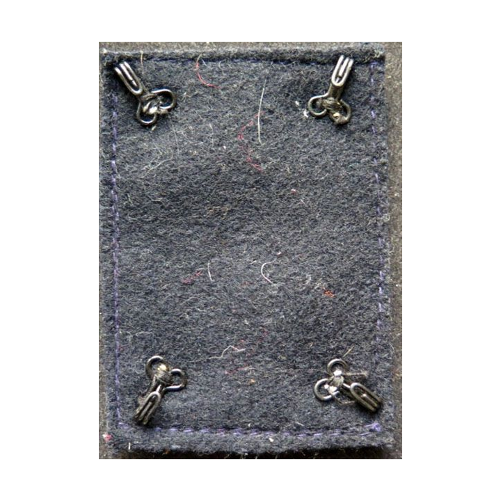 3° CA : insigne tissu du 3° Corps d'armée avec crochets