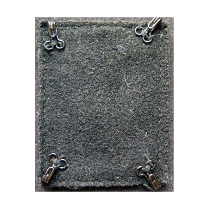 12 °DI :  insigne tissu de la 12° divission d'infanterie avec crochets