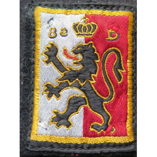  insigne tissu de la 8° division d'infanterie avec chiffre 8° DI