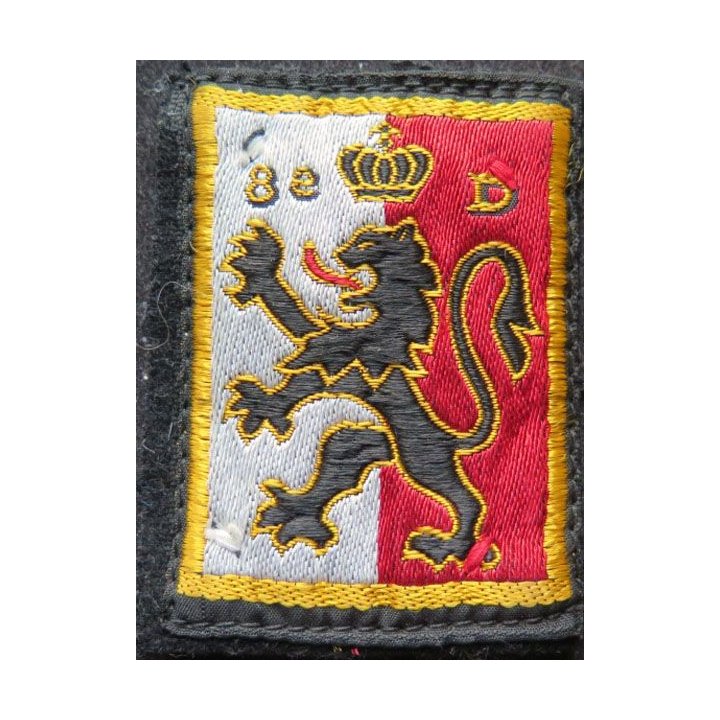  insigne tissu de la 8° division d'infanterie avec chiffre 8° DI
