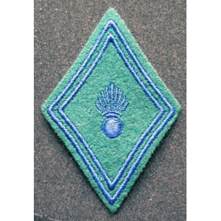 LOSANGE DE BRAS MODÈLE 45 : train parachutiste troupe