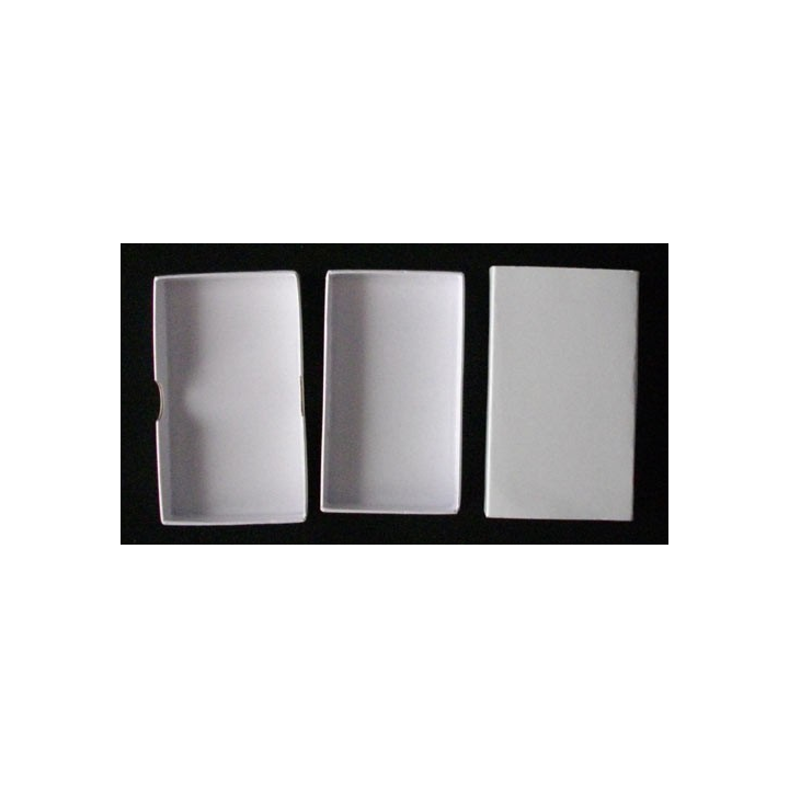 LOT de 10 boites de médailles blanches ou bleues collection pas chère