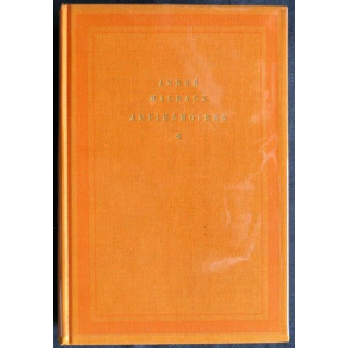 Antimémoires écrit par André Malraux aux éditions Gallimard - F015