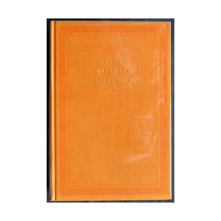 Antimémoires écrit par André Malraux aux éditions Gallimard - F015