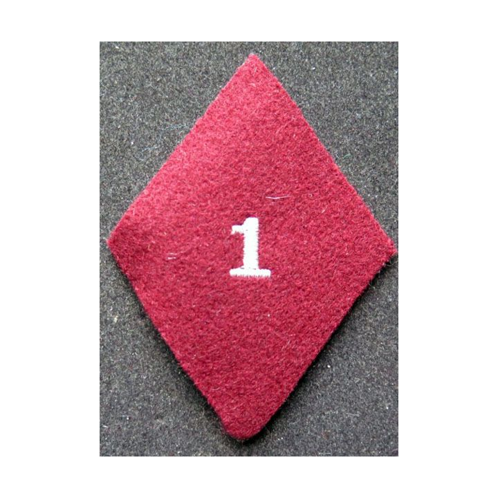 LOSANGE DE BRAS MODÈLE 45 : 1° régiment médical troupe