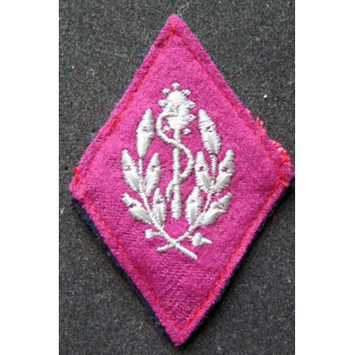 losange bras modèle 45 insigne tissu auxiliaire service santé troupe