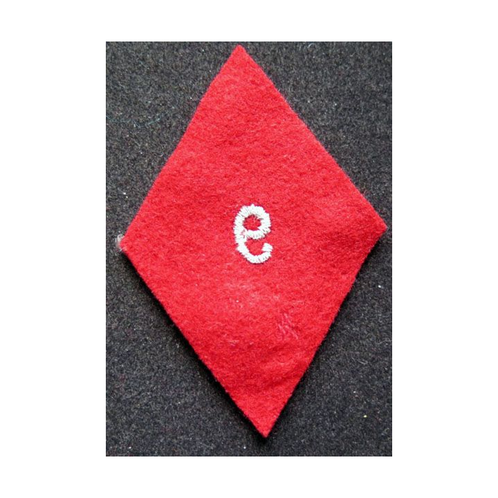 LOSANGE DE BRAS MODÈLE 45 : 9° section d'infirmiers militaires  troupe