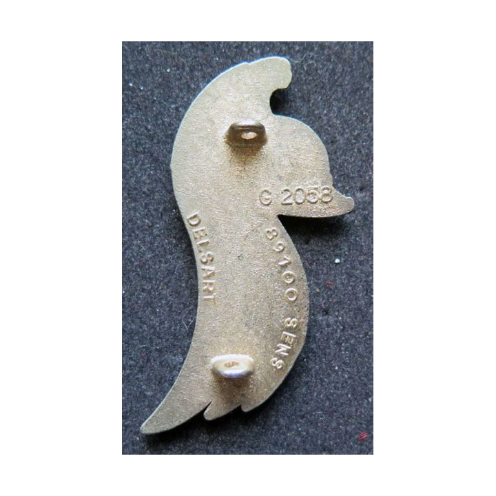 insigne du 5° régiment de dragons de fabrication Delsart Sens G. 2058