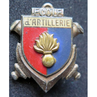 Ecole d'artillerie Drago Paris H. 252 grenade canons ancre de marine