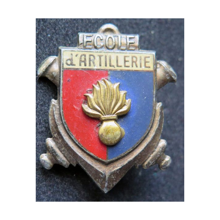 Ecole d'artillerie Drago Paris H. 252 grenade canons ancre de marine