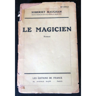 Le magicien écrit par Somerset Maugham aux éditions de France - F015