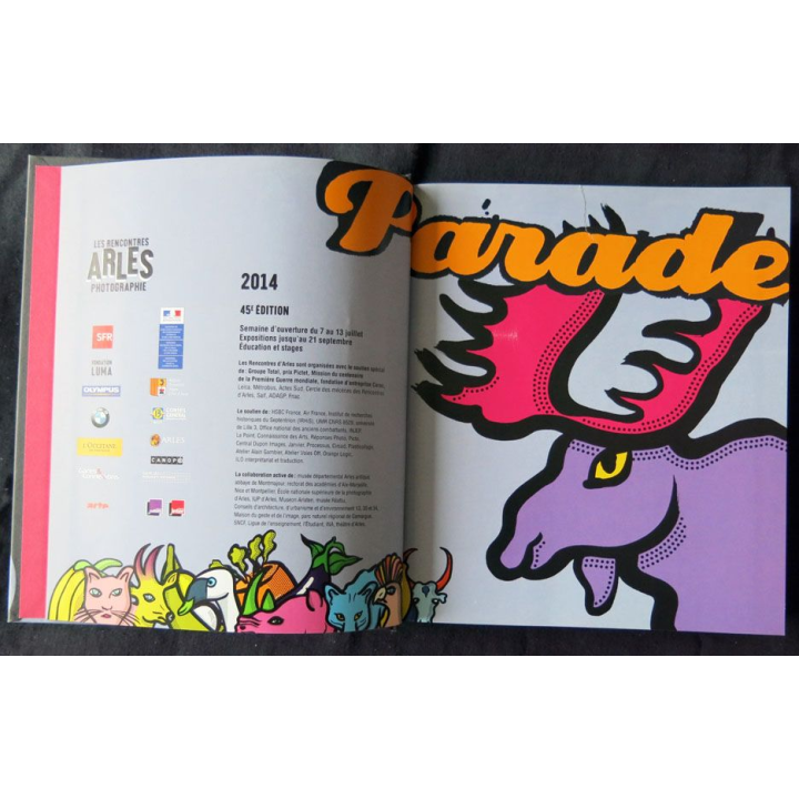 Les rencontres Arles photographies 2012 "Une école française"Direction François Hebel aux éditions Actes Sud - F016