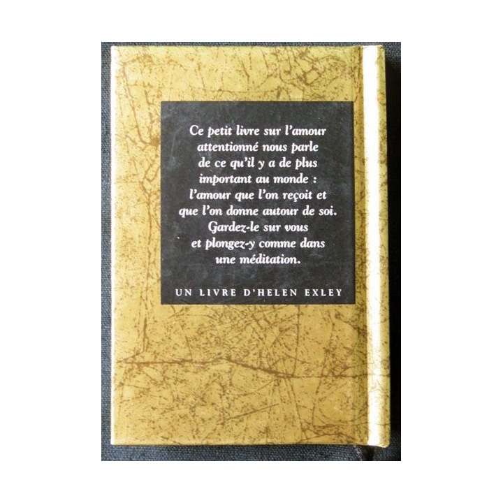 Parlez moi d'amour attentif écrit pa Helen Exley aux éditions Exley S.A - F016
