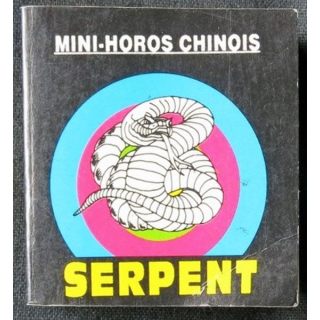 Mini horoscope chinois "Serpent" écrit par Helen Exley aux éditions Exley S.A - F016