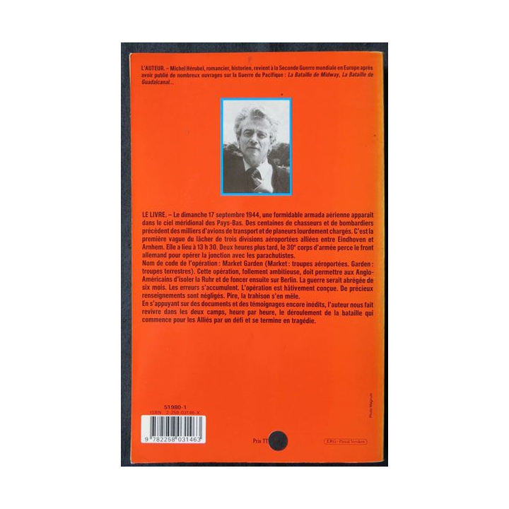 La bataille d'Arnheim écrit par Michel Herubel aux éditions Presses de la Cité - F016