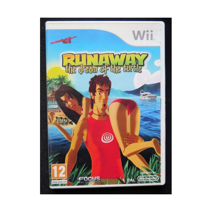 Jeu pour console WII Runaway The Dream of the turtle 