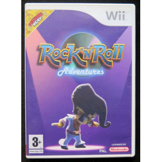 Jeu pour console WII Rock'nroll adventures