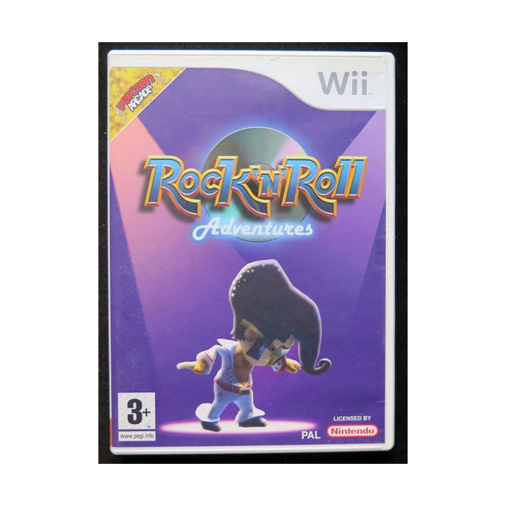 Jeu pour console WII Rock'nroll adventures