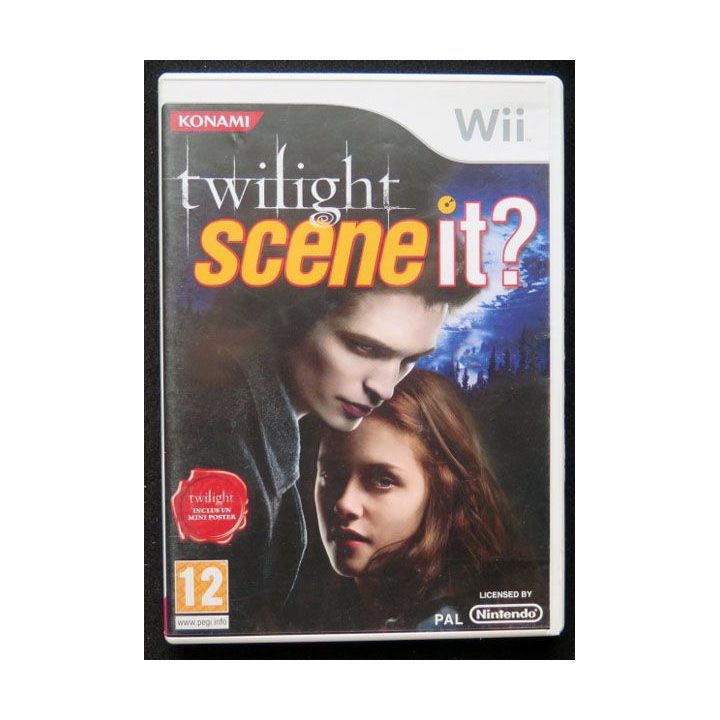 Jeu pour console WII Twilight Scene it ?
