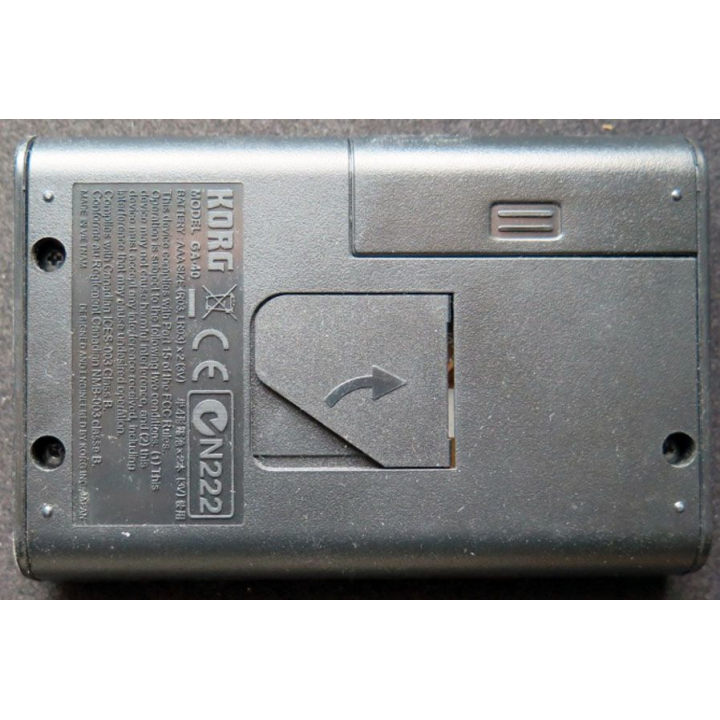 Accordeur guitare Korg GA GUITAR / BASS TUNER 