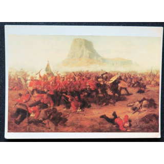 Carte postal sur the battle of Isandhlwana 1879