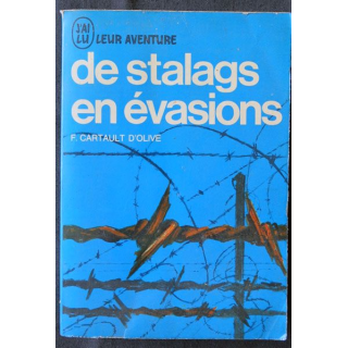 De stalag en évasions écrit par F. Cartault d'Olive au éditions J'ai Lu - F016