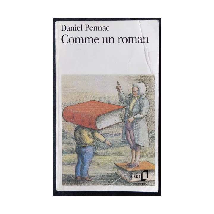 Comme un roman écrit par Daniel Pennac aux éditions Folio - F016
