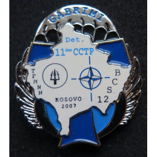 11° CCTP compagnie transmissions parachut BCS 12 Kosovo 2007 GABRIMI