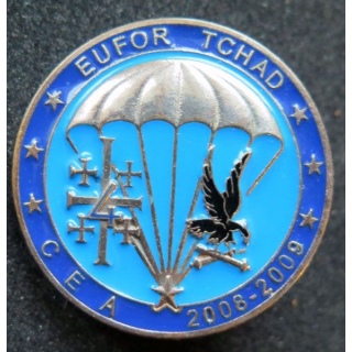 1° RHP 4° esc 1° régiment Hussards para EUFOR Tchad CEA 2008-2009