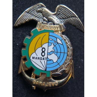 14° RPCS 14° rég para commandement soutien HQ.COY SARAJEVO 8° Mandat