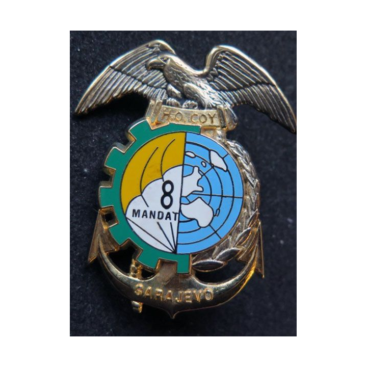 14° RPCS 14° rég para commandement soutien HQ.COY SARAJEVO 8° Mandat