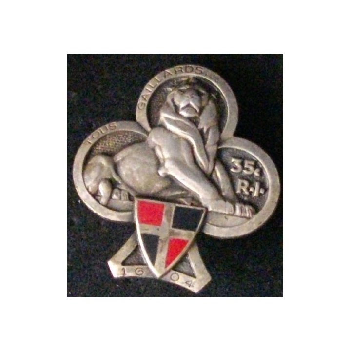 35° RI : 35° RÉGIMENT D'INFANTERIE (D 913) ÉMAIL