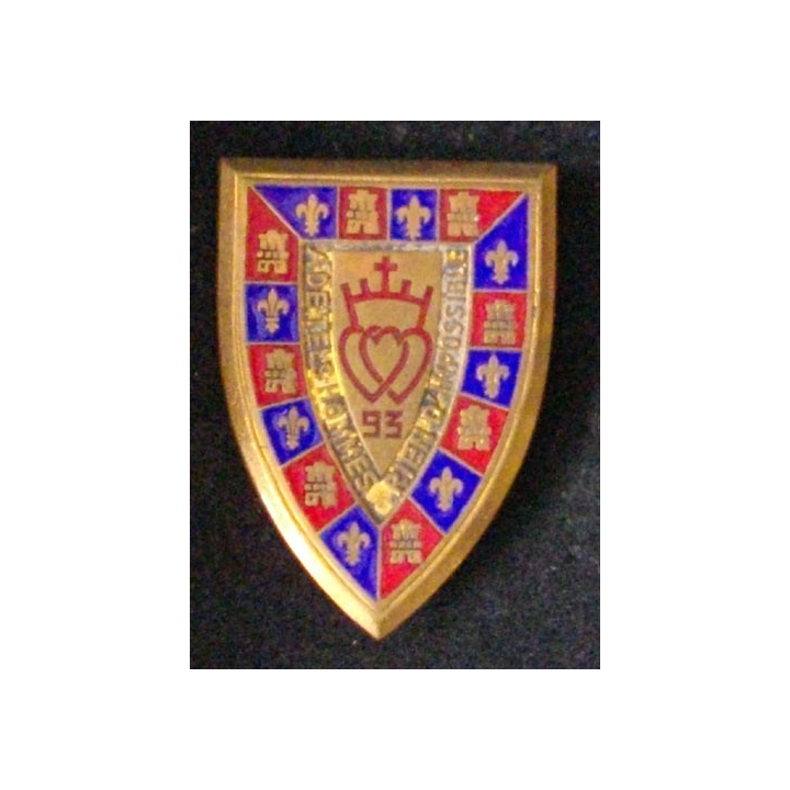 93° RI : 93° RÉGIMENT D'INFANTERIE (ARÉMAIL) ÉMAIL