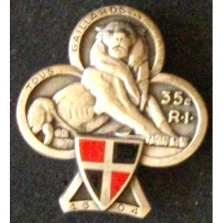 35° RI : 35° RÉGIMENT D'INFANTERIE (FRAISSE 913)