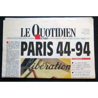  Le quotidien supplément hors série Paris 44-94