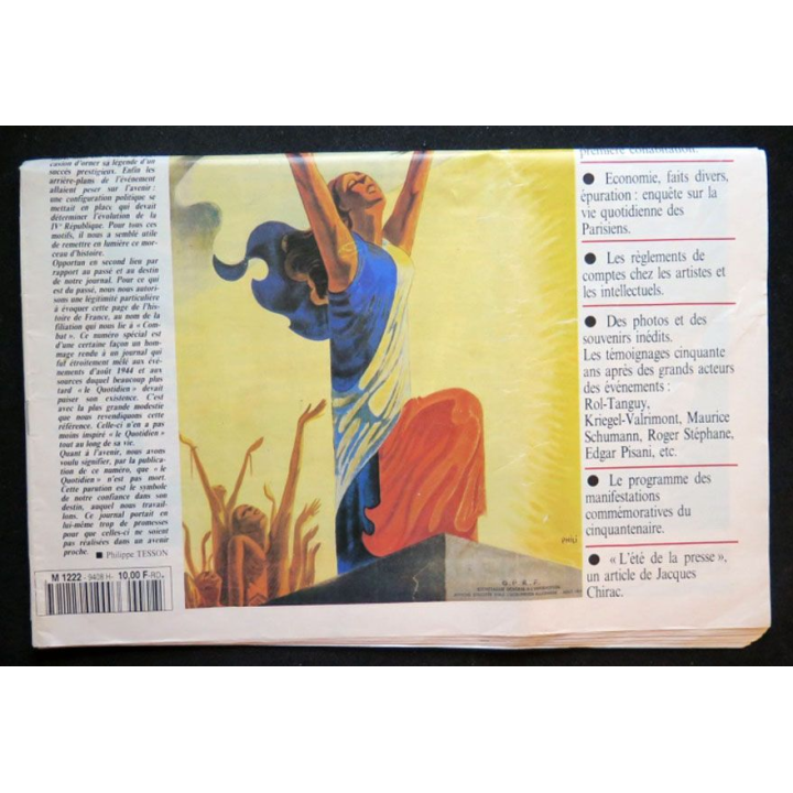  Le quotidien supplément hors série Paris 44-94