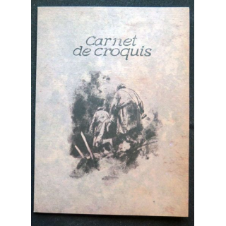 Carnets de croquis Delcouirt avec 3 croquis