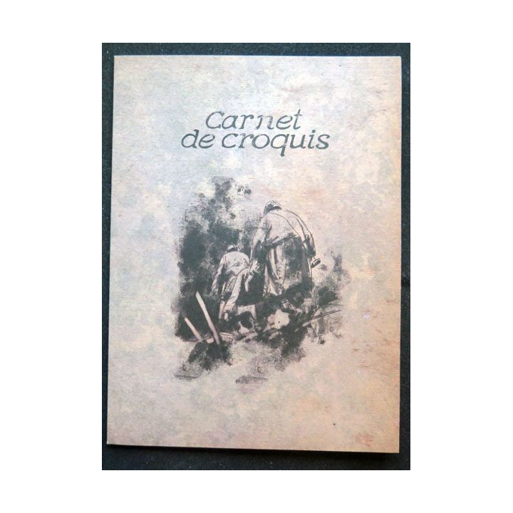 Carnets de croquis Delcouirt avec 3 croquis