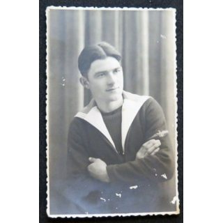 Photo carte postale de marin de l'aéronavale 