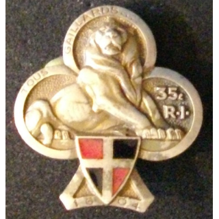 35° RI : 35° RÉGIMENT D'INFANTERIE (D 913) ÉMAIL