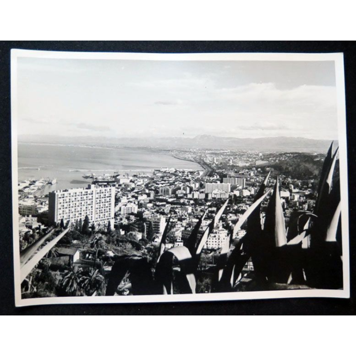 Photo argentique guerre d'Algérie Alger vue de l'aéro-habitat 1958