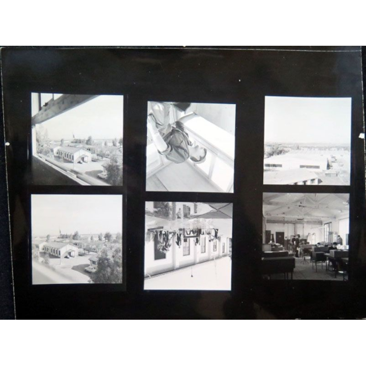 Photo argentique guerre d'Algérie planche sur vie locale et soldats