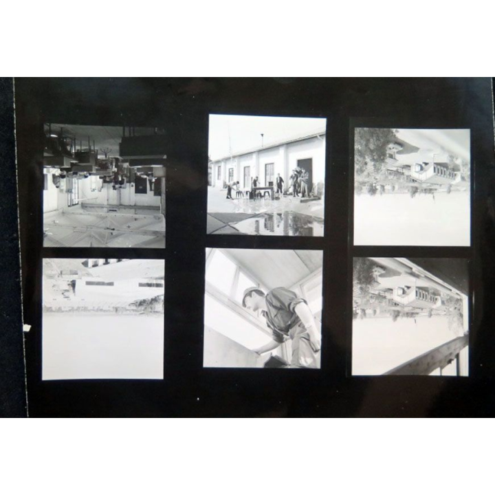 Photo argentique guerre d'Algérie planche sur vie locale et soldats