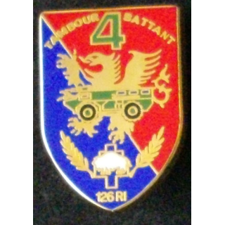 126° RI : 126° RÉGIMENT D'INFANTERIE 4° COMPAGNIE