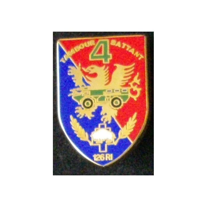 126° RI : 126° RÉGIMENT D'INFANTERIE 4° COMPAGNIE