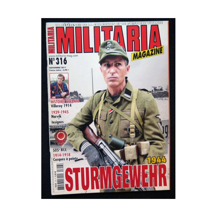 MILITARIA Magazine n° 316 Novembre 2011 Sturmgewehr 1944