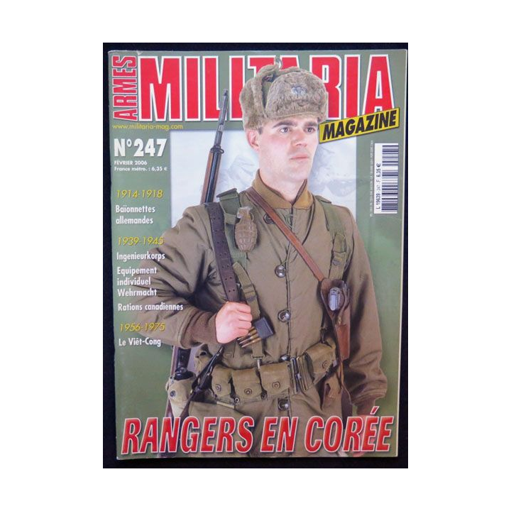 MILITARIA Magazine n° 247 Février 2006 Rangers en Corée