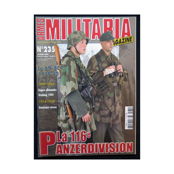 MILITARIA Magazine n° 235 Février 2005 La 116° Panzer division
